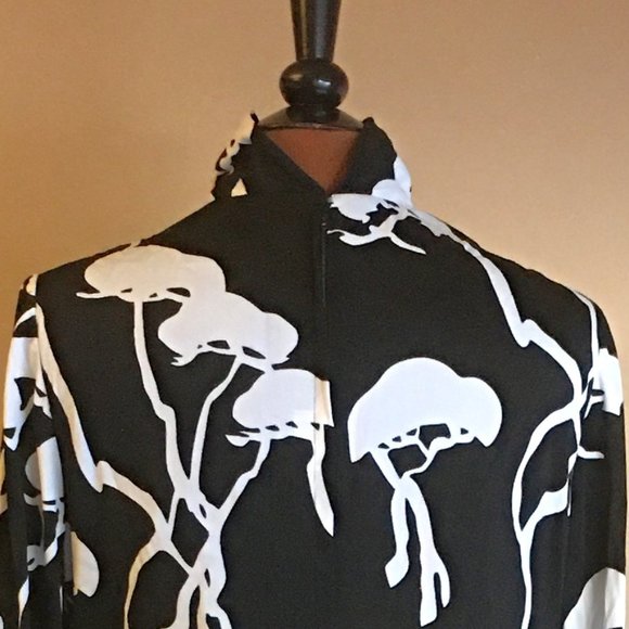 Vintage ✨ MISS BLACKWELL Long Sleeve Pop-Art Secretary Dress - Picture 9 of 16